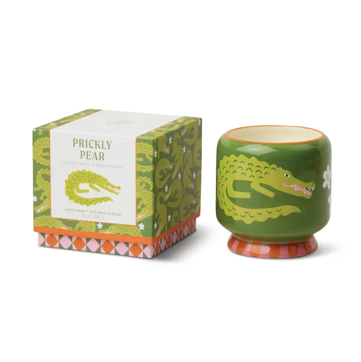 Doftljus Adopo Krokodil 226g Fikonkaktus