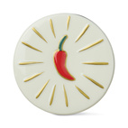 Doftljus Charmed Chili   226 g-  Grönt Glas med lock i keramik - Chilip Pepper & Mango