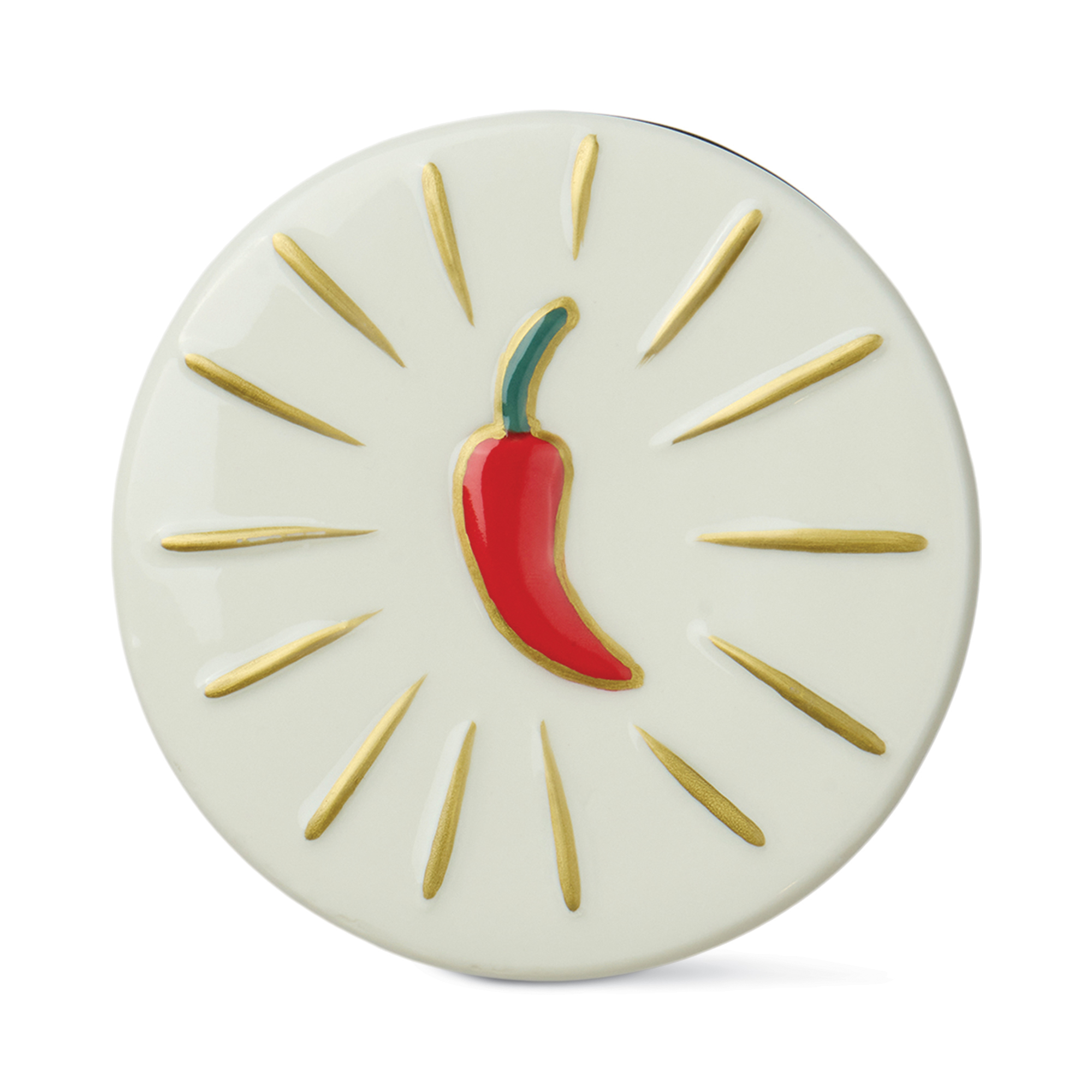 Doftljus Charmed Chili   226 g-  Grönt Glas med lock i keramik - Chilip Pepper & Mango
