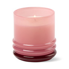 Doftljus Stacked i 2 färgat glas- Rosa/ Rött - Saffron Rose