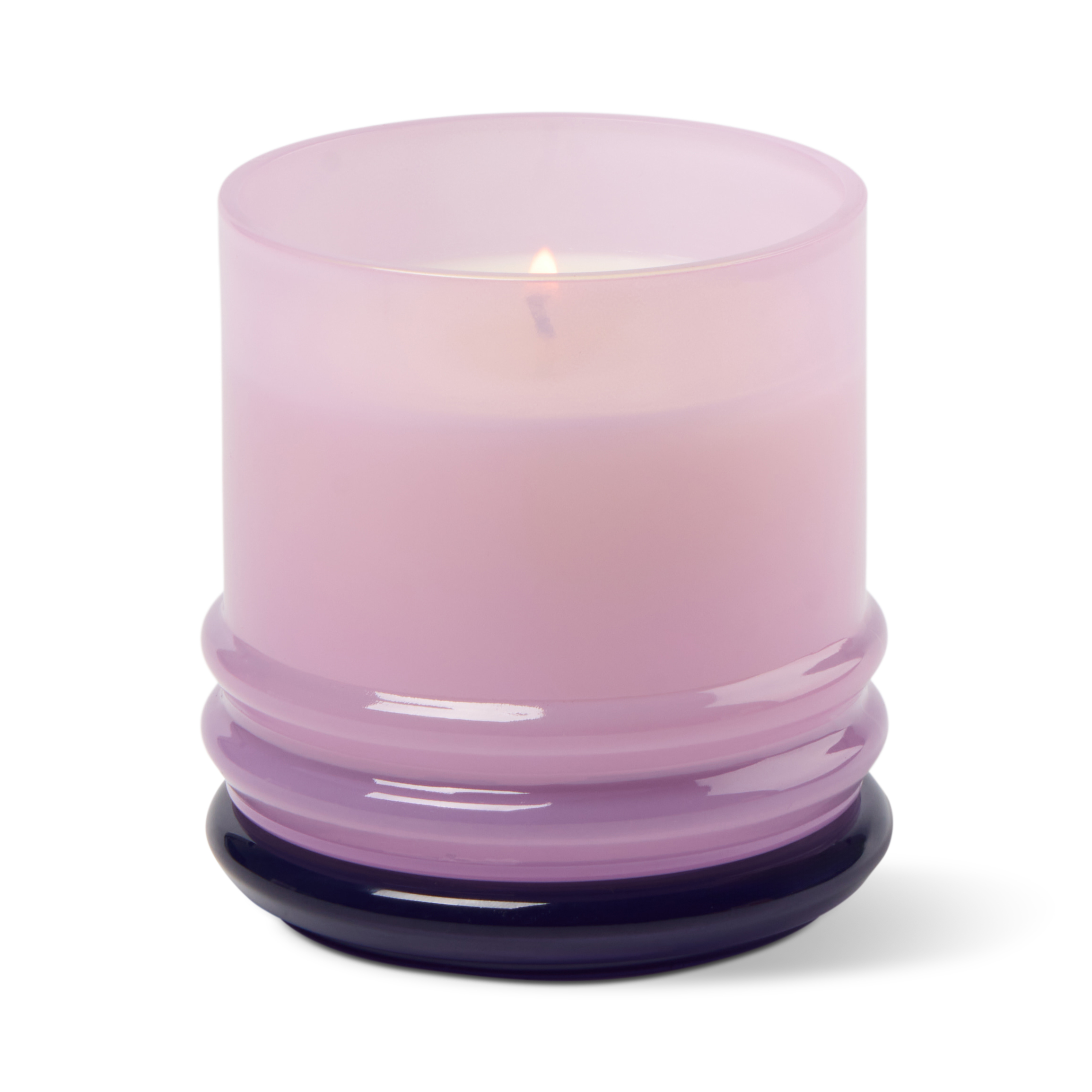 Doftljus Stacked i 2 färgat glas- Lavendel/Mörklila - Violet Vanilla