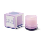 Doftljus Stacked i 2 färgat glas- Lavendel/Mörklila - Violet Vanilla