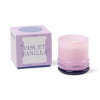 Doftljus Stacked i 2 färgat glas- Lavendel/Mörklila - Violet Vanilla