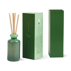 Stacked 3.2fl oz./94ml Glass Diffuser Dark Green and Bright Green - Minty Verde