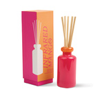 Doftdiffuser Stacked i 2 färgat glas- Hot Pink/Orange - Infraröd Mango