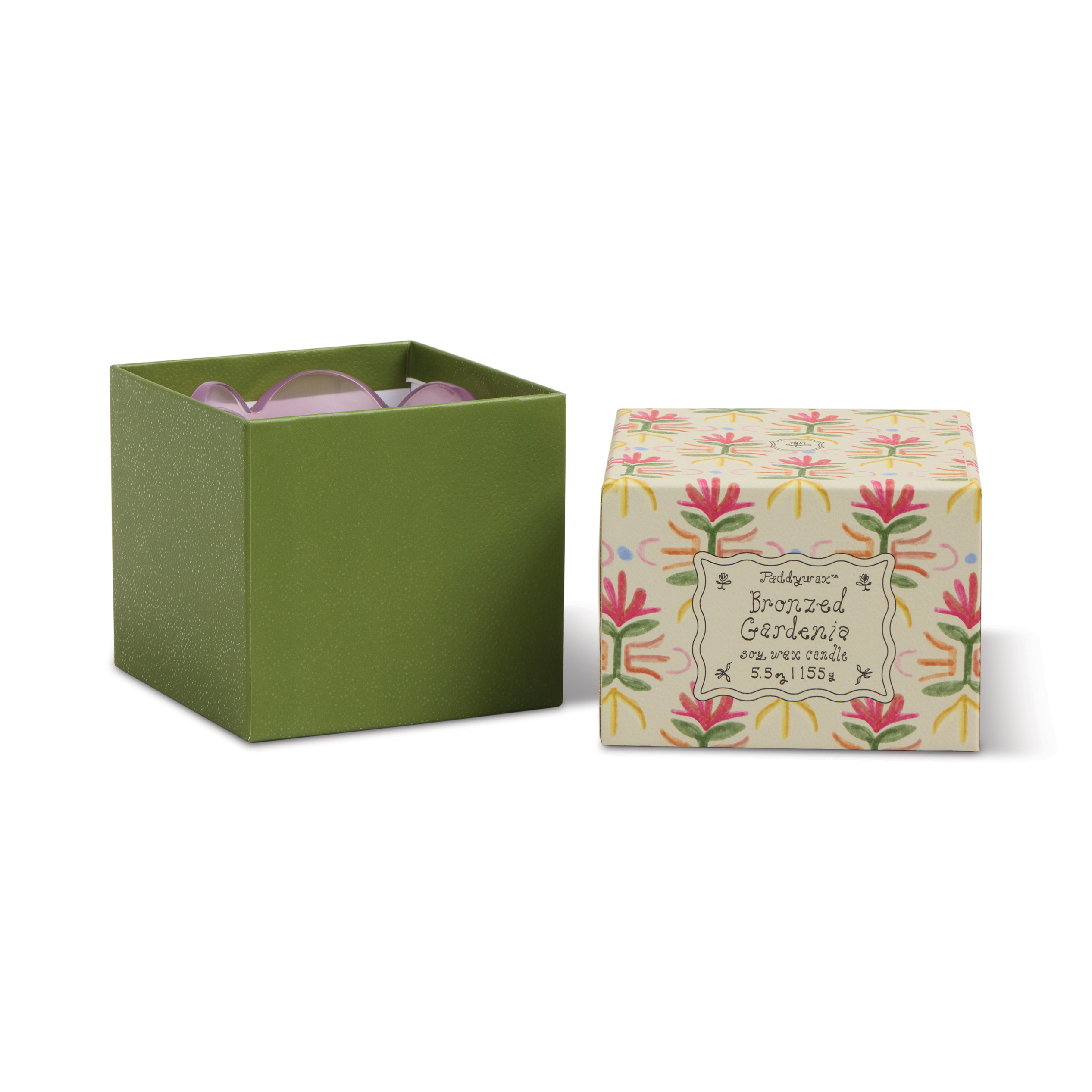 Doftljus Tulpan i tonat glas - Bronzed Gardenia