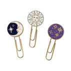 Set of 3 Paperclips - Celestial