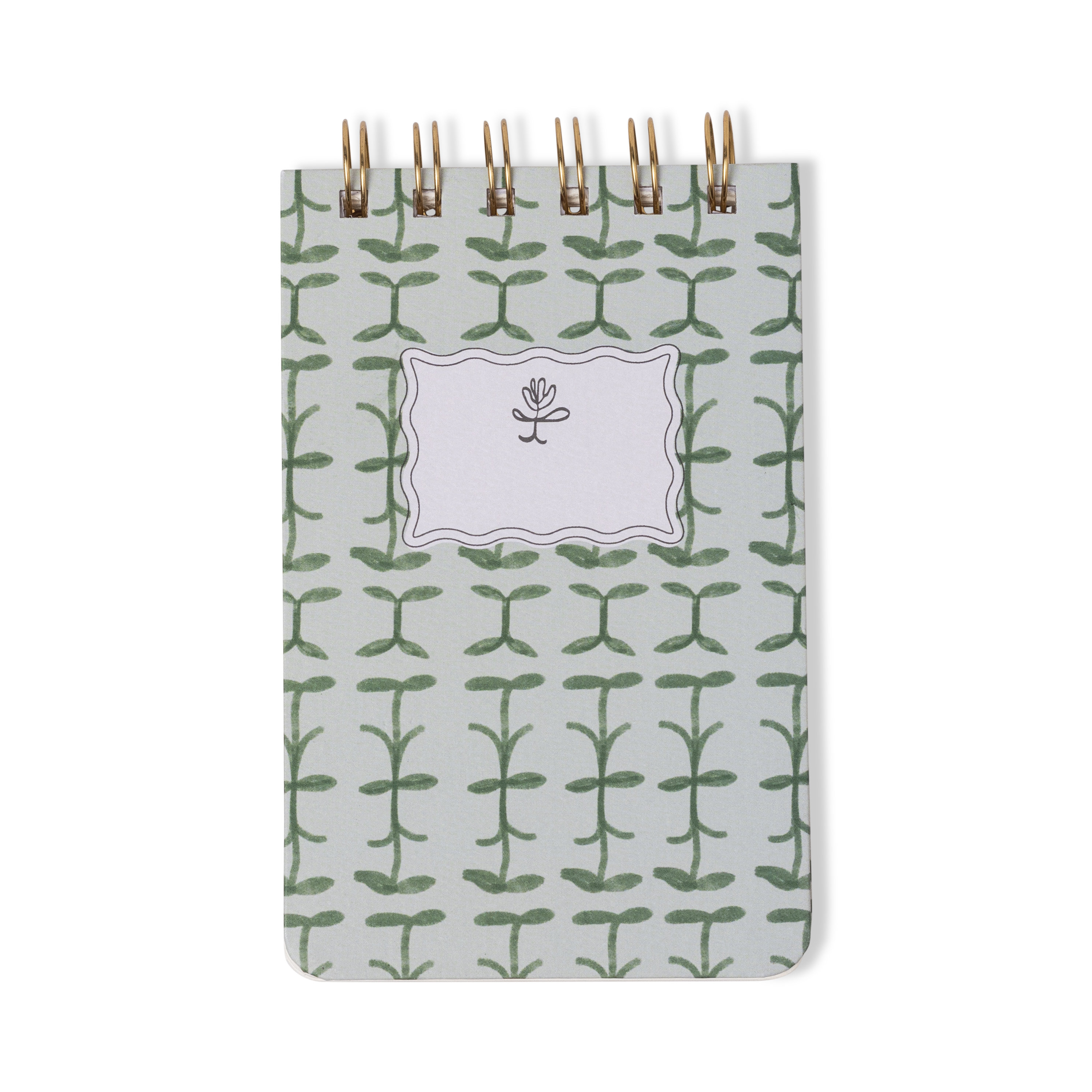 Anteckningsblock Tulip - Green Slinga