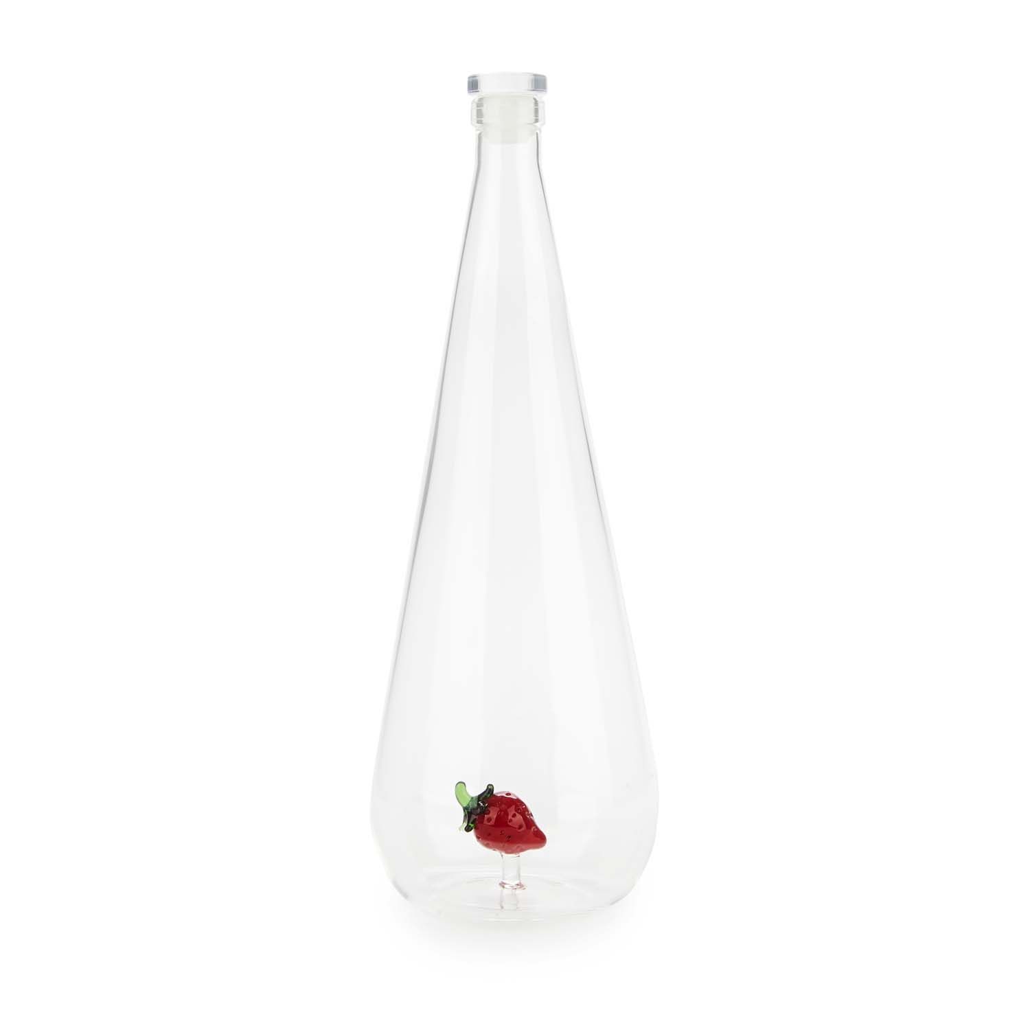 Flaska Botanical Jordgubbe 1,0l, Borosilikatglas