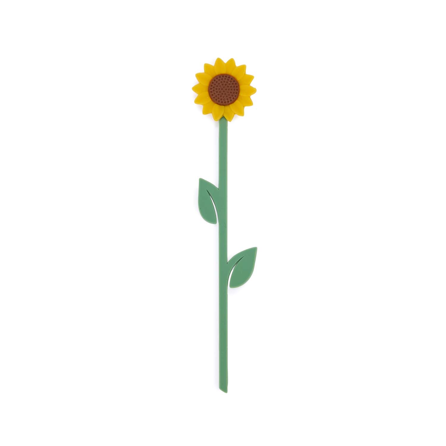Bokmärke Blomma, Solros, Gul