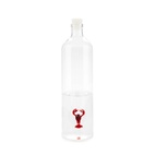 Flaska Atlantis Hummer, 1,2 l Borosilikatglas
