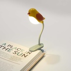 Boklampa Småfåglar, Gul