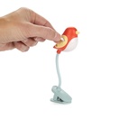 Boklampa Småfåglar, Röd