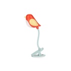 Boklampa Småfåglar, Röd