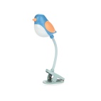 Boklampa Småfåglar, Blå