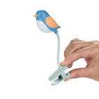 Boklampa Småfåglar, Blå