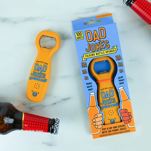 Talking Bottle Buyer Dad Jokes