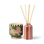 Diffuser i keramik Adopo Tiger 118 ml - Black Cedar & Fig