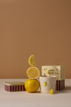 Doftljus i keramikkrus Bistro  - Meyer Lemon