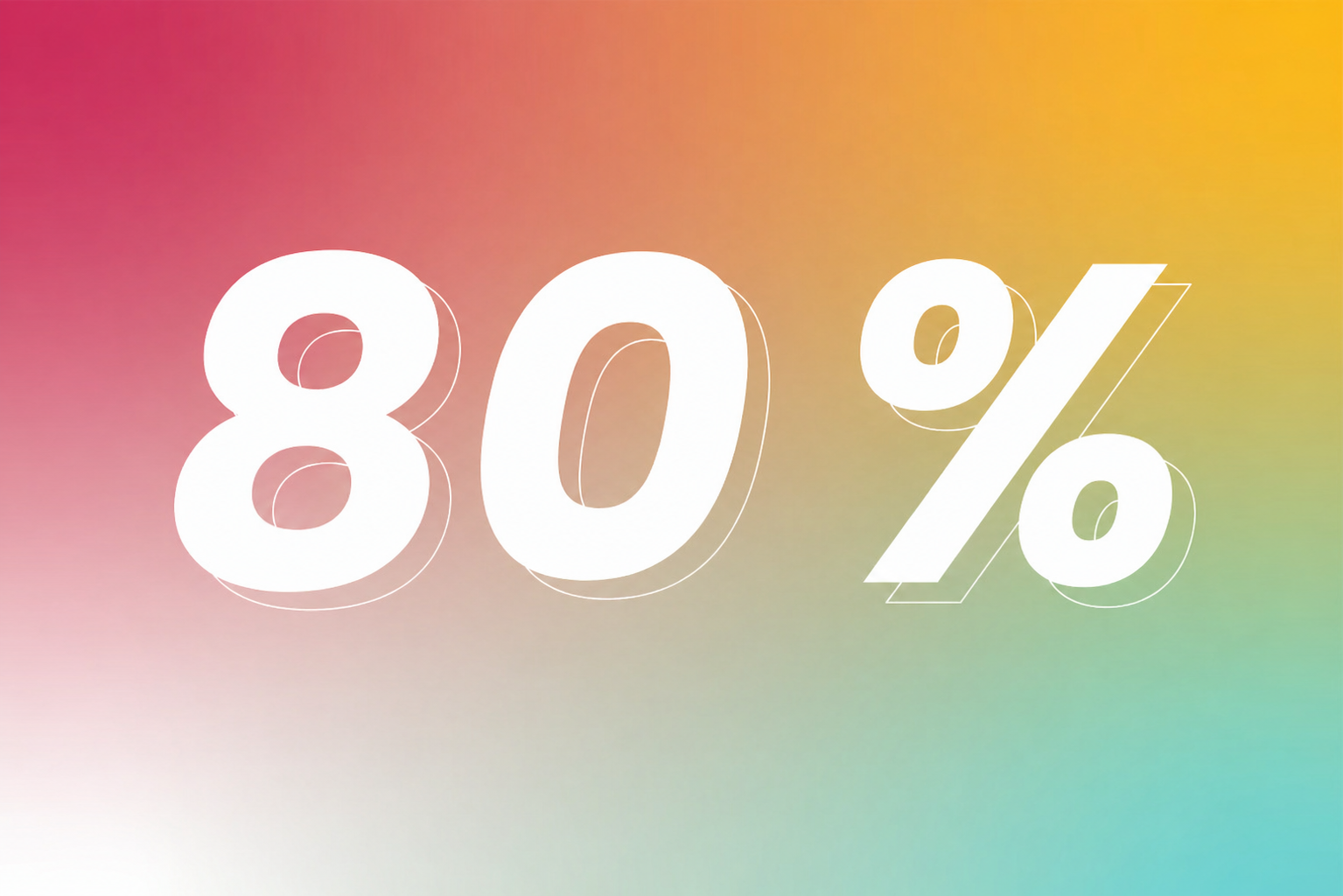 80%