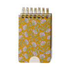 Spiral notebook Twin Wire - Vintage Floral green
