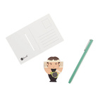 Magnetic bookmark on Postcard Ace Maker, Tennis