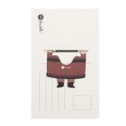 Magnetic bookmark on Postcard Captain Blackhook