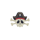 Magnetic bookmark on Postcard Skull