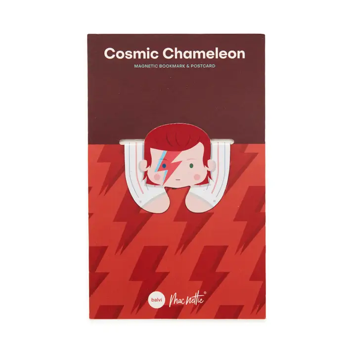 Magnetiskt bokmärke på Vykort Cosmic Chameleon