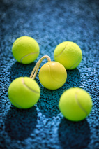 Tvål på snöre- Tennisboll , Sandalwood
