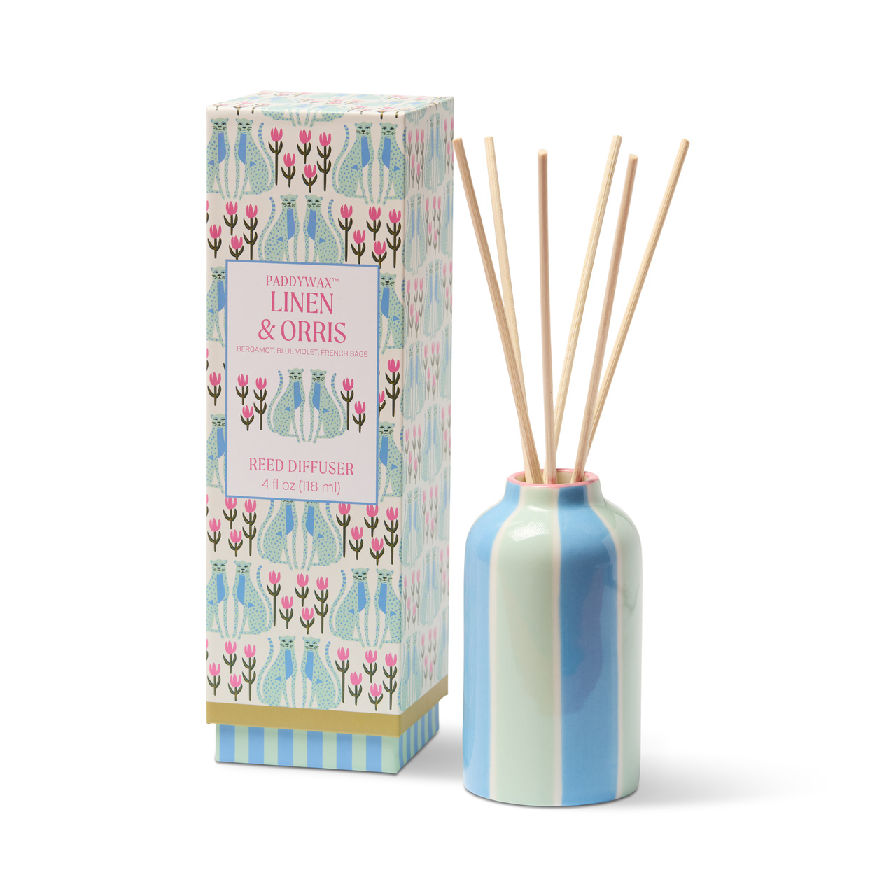 Diffuser 118ml, A Dopo Blue Cheetah, Linen & Orris