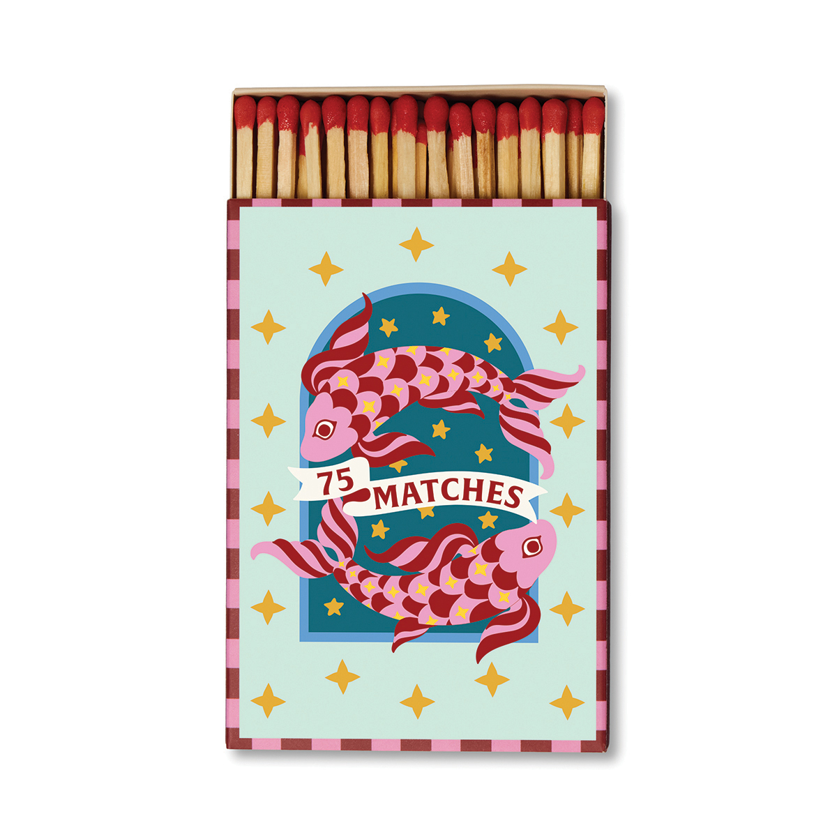 Tändstickor A Dopo Koi Fish (75 st) Dark Red
