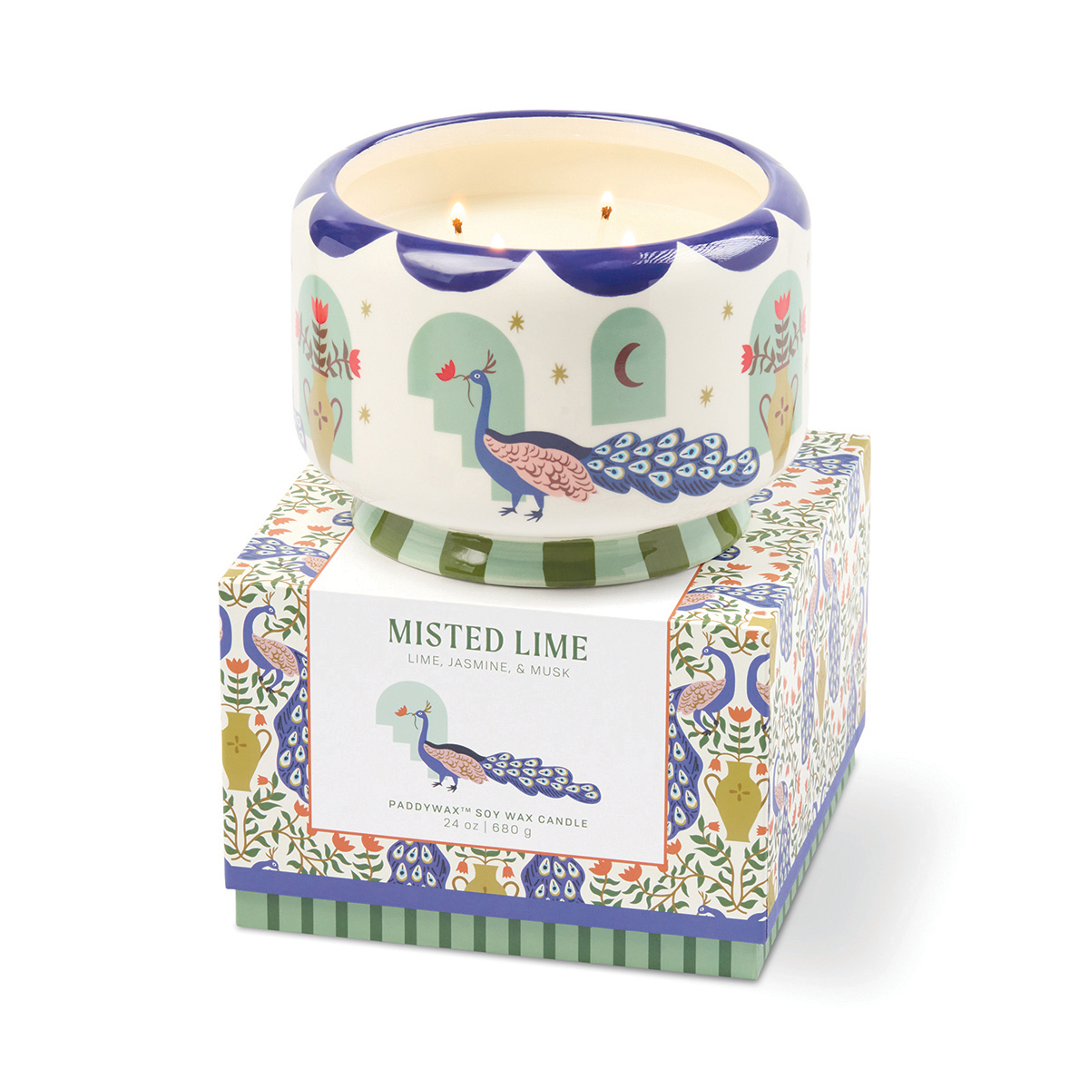 Scented candle Jumbo A Dopo 680 gr Peacock