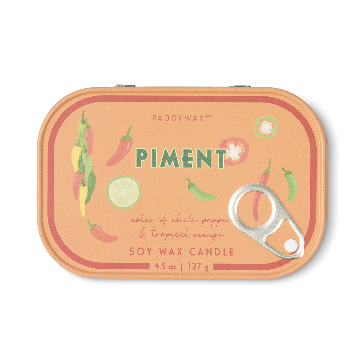 Doftljus i plåtask Bistro - Piment Chili