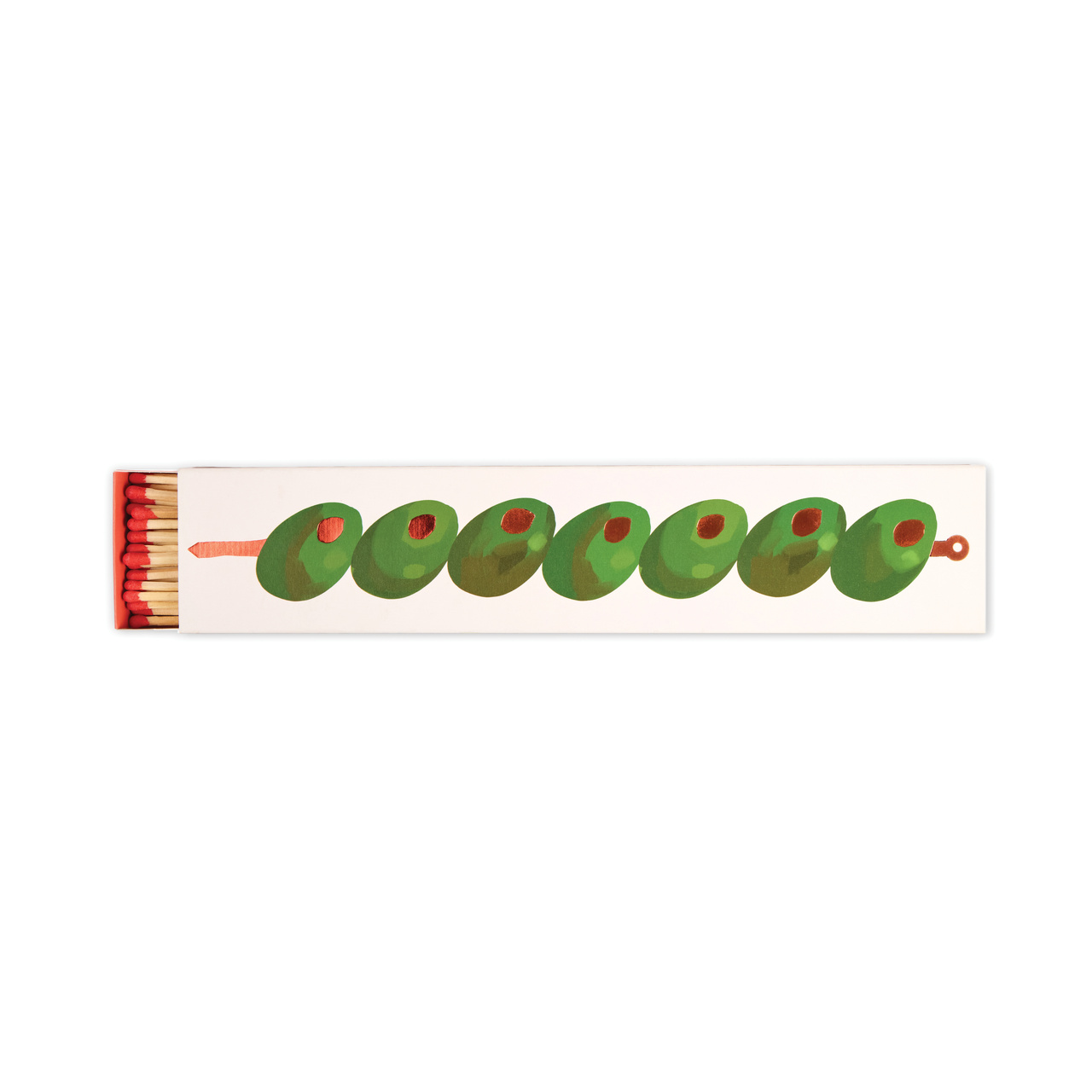 Tändstickor i långsmal ask (45 st) - Olives