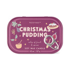 Doftljus i plåtask Bistro - Christmas Pudding