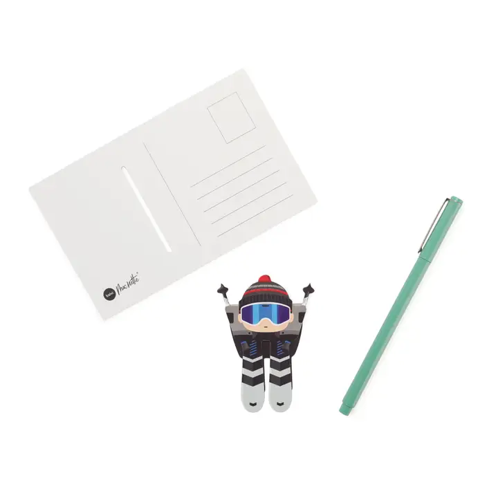 Magnetiskt bokmärke på Vykort Snow Spirit