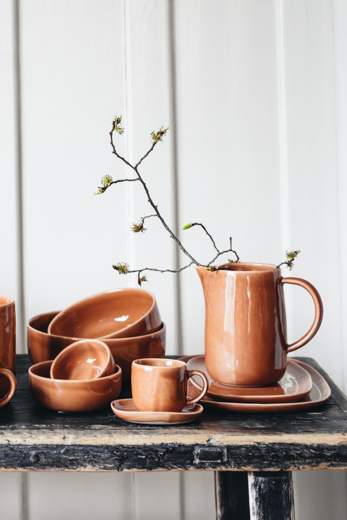 Heirol x Nosse kanna 10 dl Svelte Terracotta