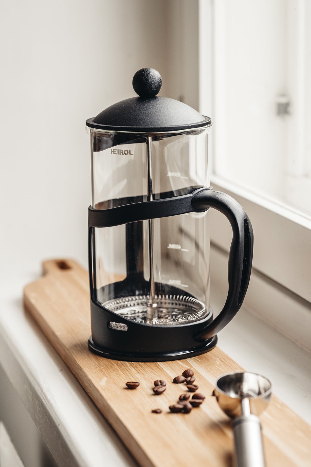 Heirol French Press, Kaffebryggare 10 Dl