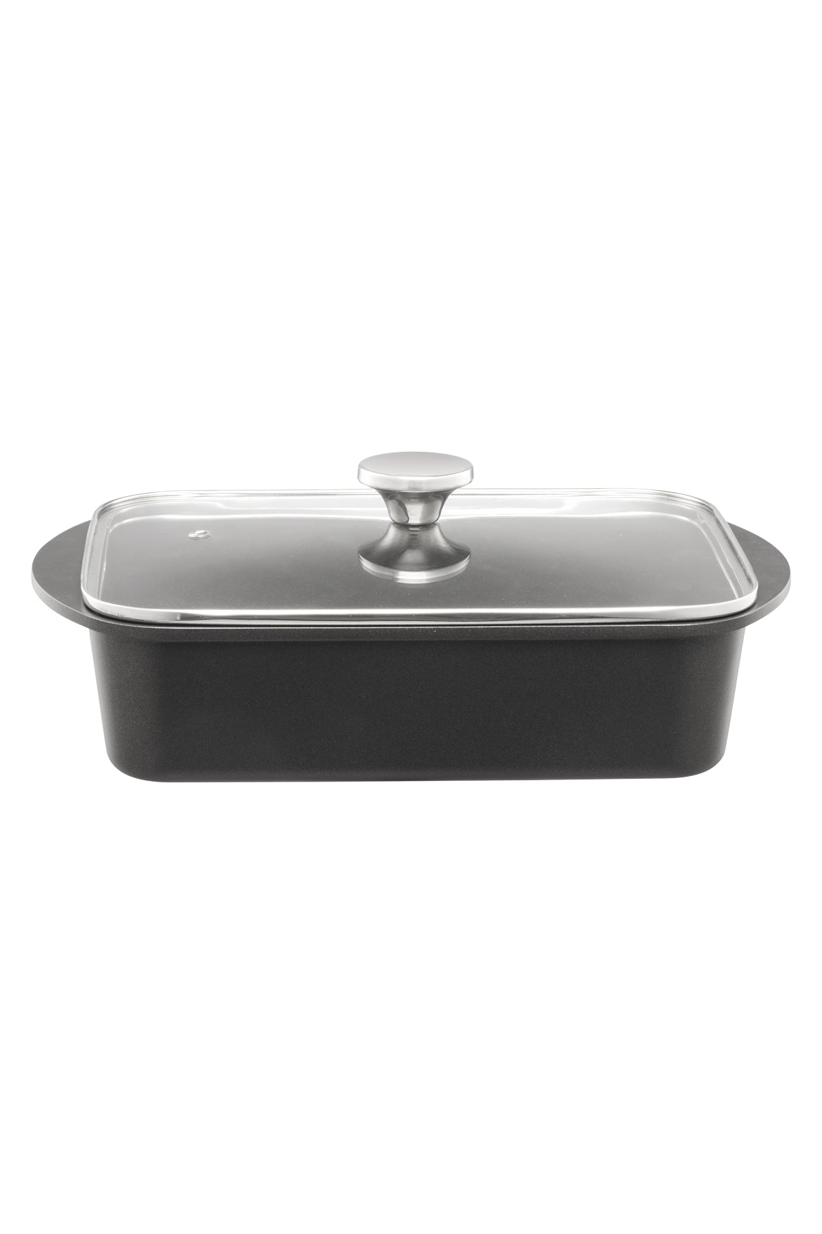 Heirol Ugnsform med glaslock, 35 cm, 4,5L