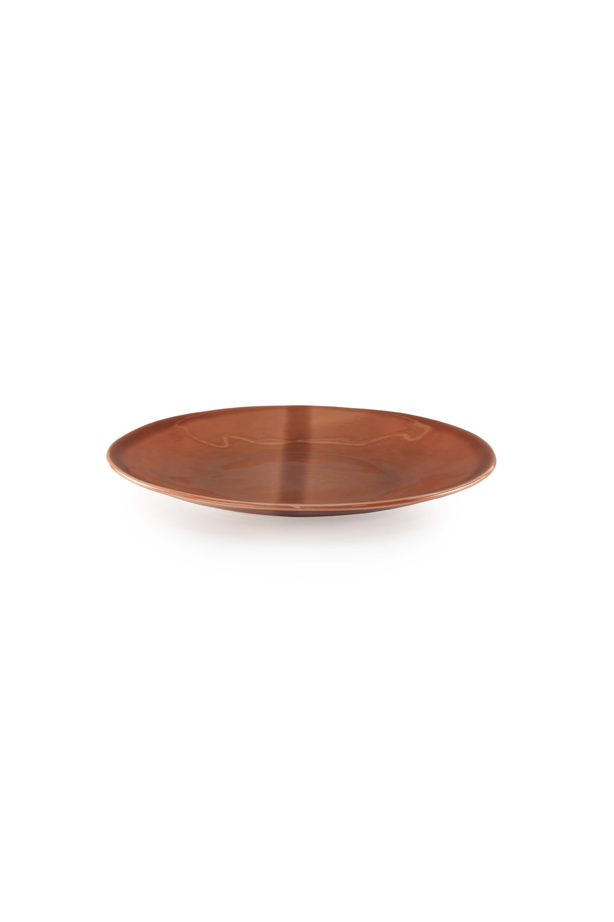 Heirol x Nose plate 23 cm Smooth, Terracotta