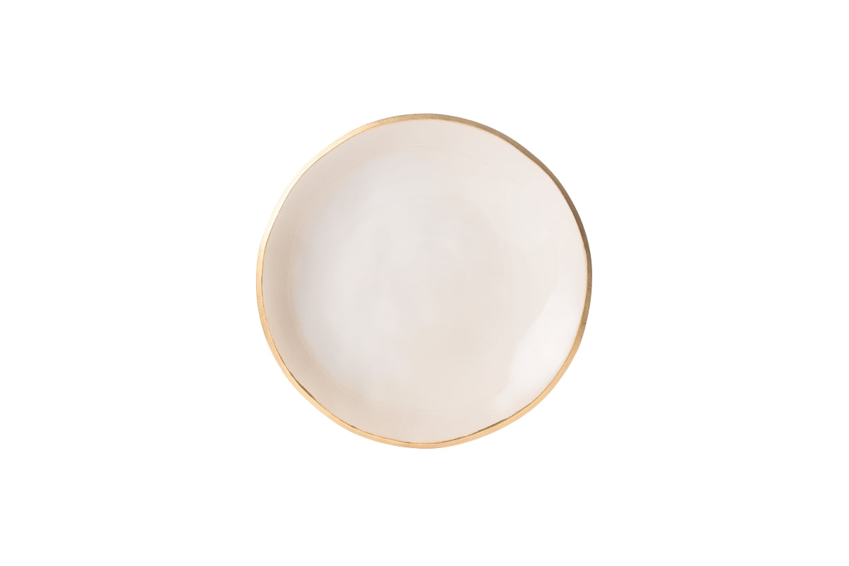 Heirol x Nosse Edge tallrik Ø19 cm - Gold
