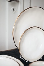 Heirol x Nosse Edge tallrik Ø19 cm - Gold