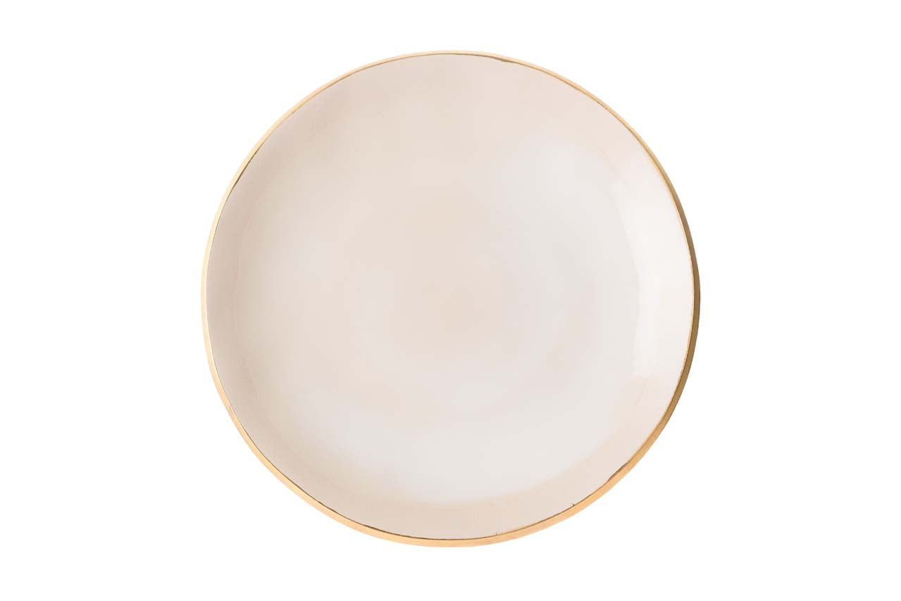 Heirol x Nosse Edge tallrik Ø28 cm - Gold