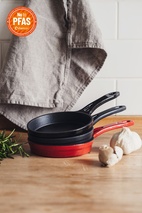 Liten emaljerad stekpanna 14 cm