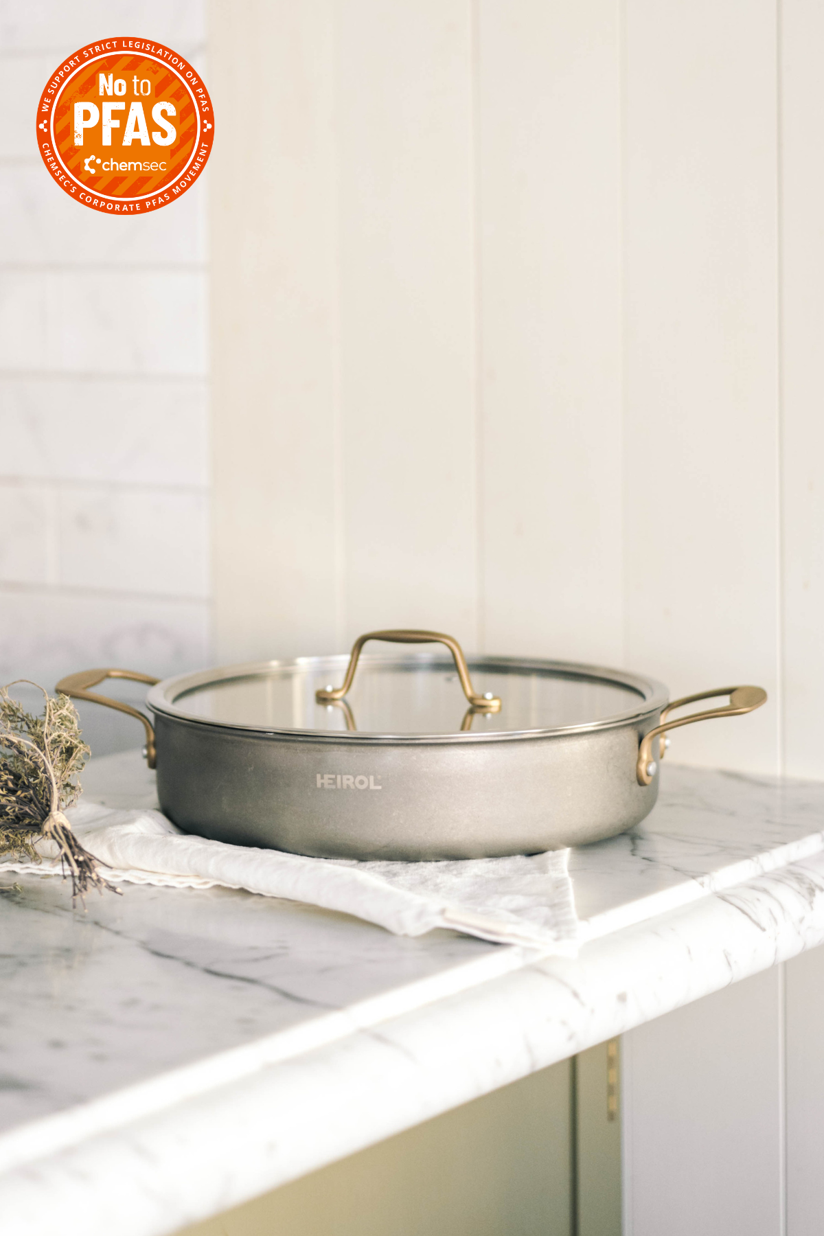 Heirol Sauté panna 28 cm, 4 L, Heritage Pro