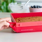 Heriol Fyrkantig bakform i silikon Wunderform MQ 20cm, 3 l