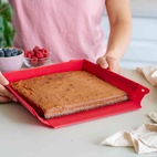 Heriol Fyrkantig bakform i silikon Wunderform MQ 20cm, 3 l
