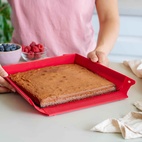 Heriol Fyrkantig bakform i silikon Wunderform LW 35cm, 4,5 l