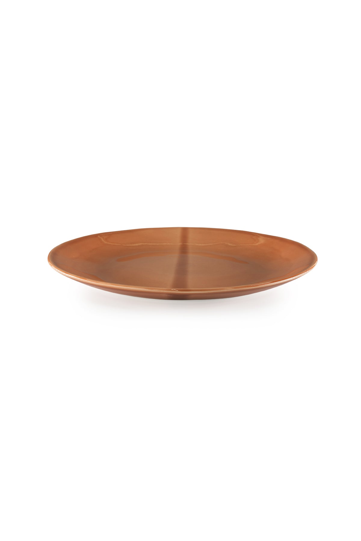 Heirol x Nosse plate 28 cm Smooth, Terracotta